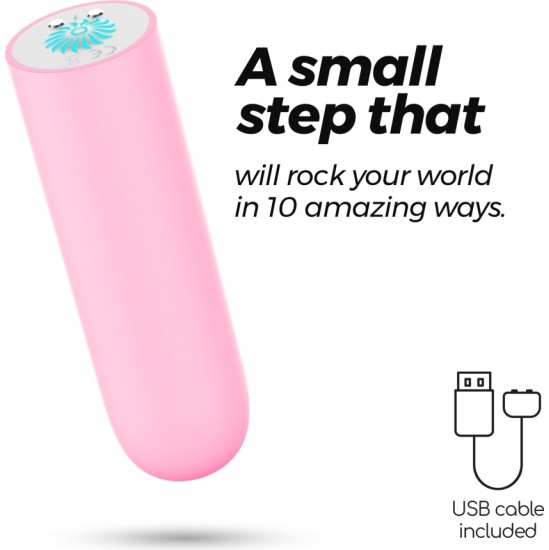 Crushious QUACKERS USB RECHARGEABLE VIBRATING BULLET PINK