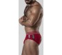 Locker Gear CUECA BACKROOM BOTTOMLESS VERMELHA - 46 3XL