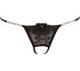 Cottelli Collection TANGA RHINESTONE COM ATIDARYMAS - 36-38 S/M