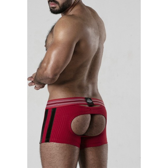 Locker Gear BOXERS BACKROOM BOTTOMLESS VERMELHOS - 42 XL