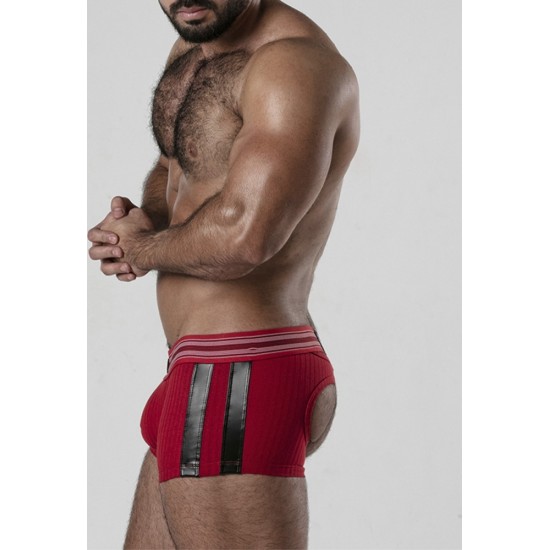 Locker Gear BOXERS BACKROOM BOTTOMLESS VERMELHOS - 42 XL