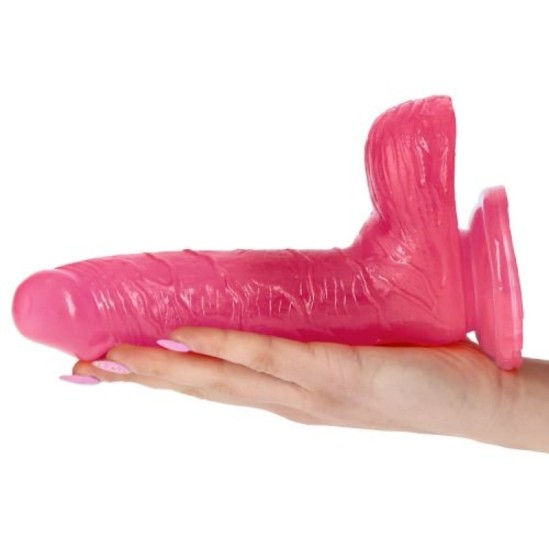 Toyz4Lovers REAL RAPTURE EARTH FLAVOUR DILDO 7,5'' ROZĀ