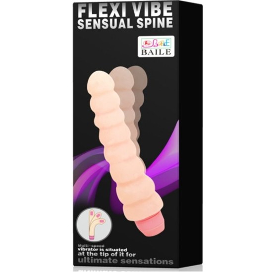 Baile FLEXI VIBE SENSUAL MUGURA FLEXIBLE VIBRATORS 19 CM