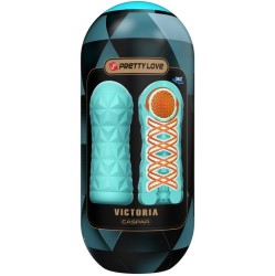 Pretty Love Male PRETTY LOVE - VICTORIA CASPAR MASTURBATOR AQUA GREEN