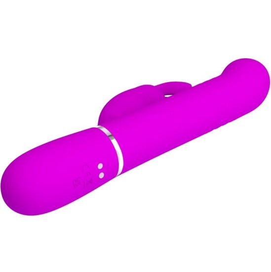 Pretty Love Flirtation PRETTY LOVE - COALE Rabbit VIBRATOR PEARLS VIOLET