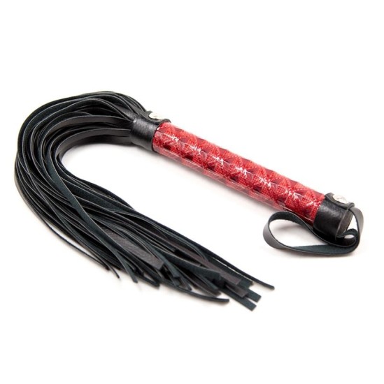 Diamond Line Flogger Diamond Vegan Leather