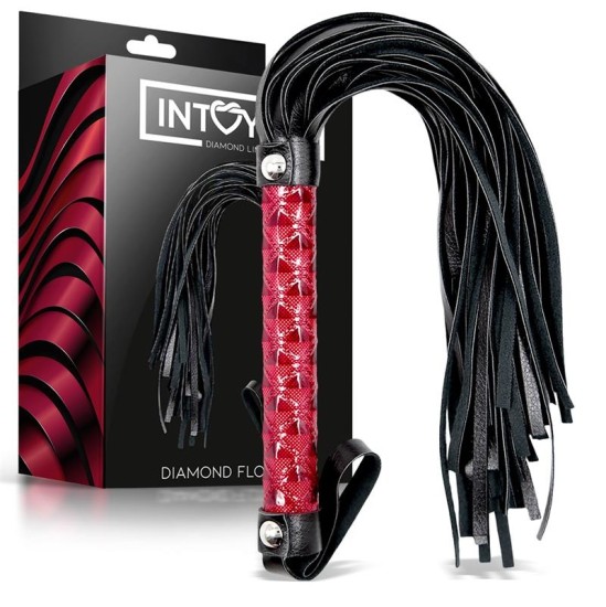 Diamond Line Flogger Diamond Vegan Leather