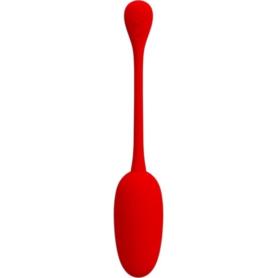 Pretty Love Flirtation PRETTY LOVE - KNUCKER RED RECHARGEABLE VIBRATING EGG