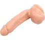 Chisa Dildo Hard On T-Skin 22 x 4,8 cm Minkštimas