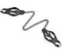 Ohmama Fetish JAPANESE NIPPLE Clamps WITH BLACK CHAIN