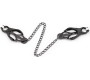 Ohmama Fetish JAPANESE NIPPLE Clamps WITH BLACK CHAIN