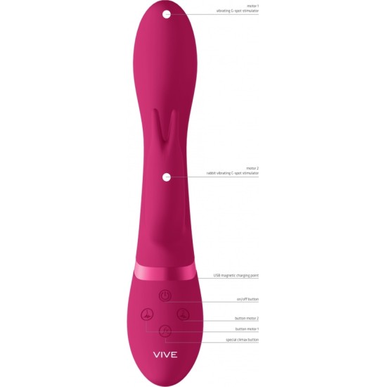 Vive TESTER ZOSIA VIBRATOR PINK