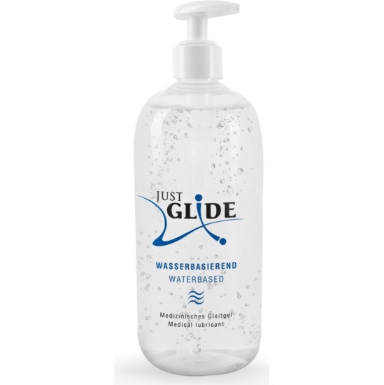 Just Glide WATER BASED LUBRICANT 500ML