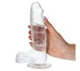 Toyz4Lovers REAL RAPTURE EARTH FAVOUR DILDO 7,5 '' CLEAR