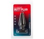 Doc Johnson CLASSIC BUTT PLUG BLACK MEDIUM