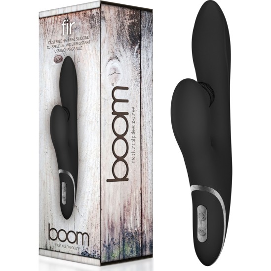 Boom FIR RECHARGEABLE VIBRATOR BLACK