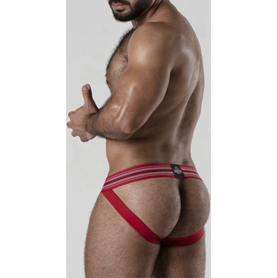 Locker Gear JOCKSTRAP BACKROOM BE DUGNIO VERMELHO - 42 XL