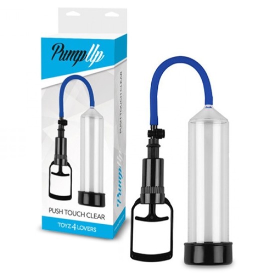 Toyz4Lovers PUSH TOUCH PENIS PUMP CLEAR