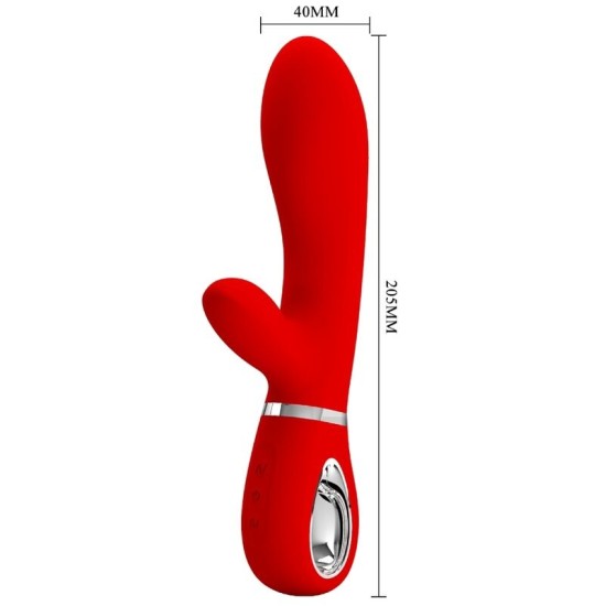 Pretty Love Flirtation PRETTY LOVE - THOMAS MULTIFUNCTION G-SPOT VIBRATOR RED