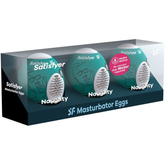 Satisfyer Eggs SATISFYER 3 MASTURBATOR MUNA – NAUGHTY