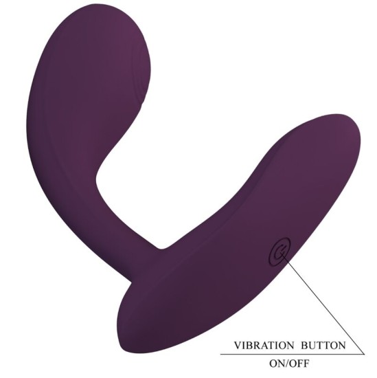 Pretty Love Flirtation PRETTY LOVE - АККУМУЛЯТОРНОЕ ПРИЛОЖЕНИЕ BAIRD G-SPOT 12 VIBRATIONS LILA