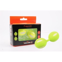 Chisa Ben Wa Balls 10,3 cm zaļa