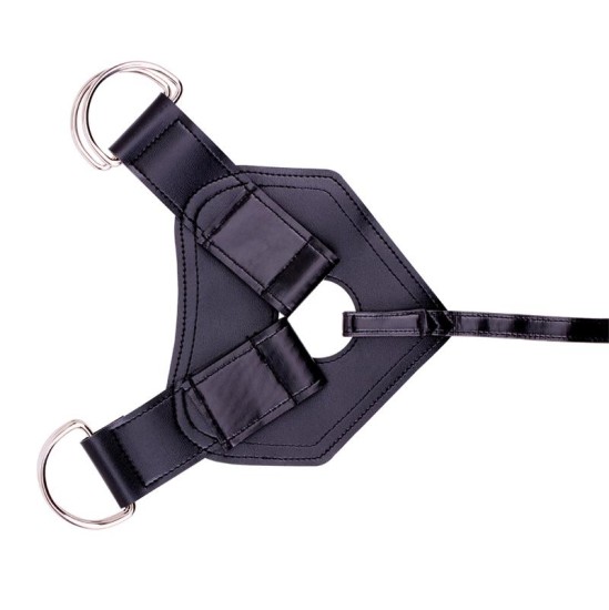 Chisa Luxe Harness Silicone Black