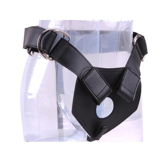 Chisa Luxe Harness Silicone Black