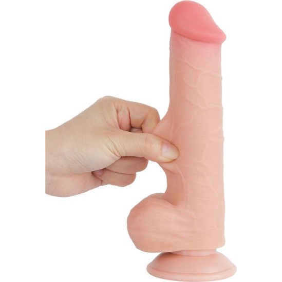 Lovetoy Bīdāmās ādas divslāņu dildo 8