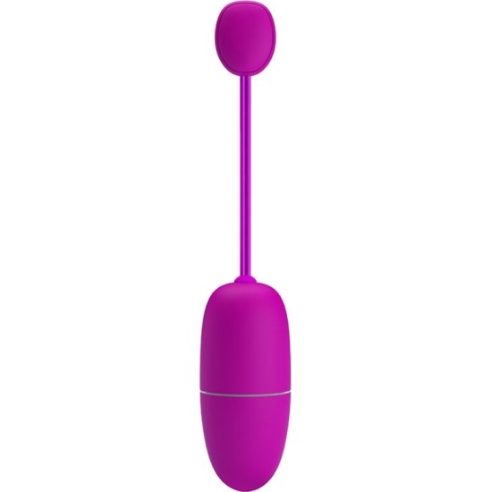 Pretty Love Bottom PRETTY LOVE — NYMPH VIBRATING EGG APP KONTROLĒTA PURPURA