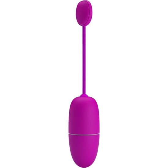 Pretty Love Bottom PRETTY LOVE — NYMPH VIBRATING EGG APP KONTROLĒTA PURPURA