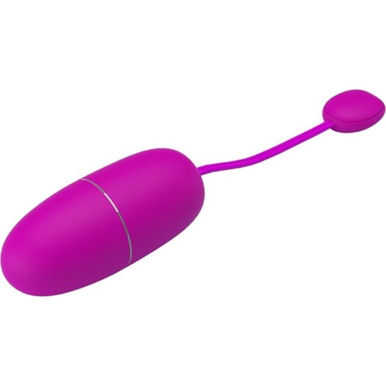 Pretty Love Bottom PRETTY LOVE — NYMPH VIBRATING EGG APP KONTROLĒTA PURPURA