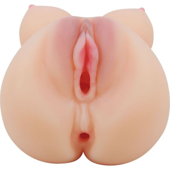 Crazy Bull REALISTIC VAGINA AND ANUS HANNAH VIBRATOR