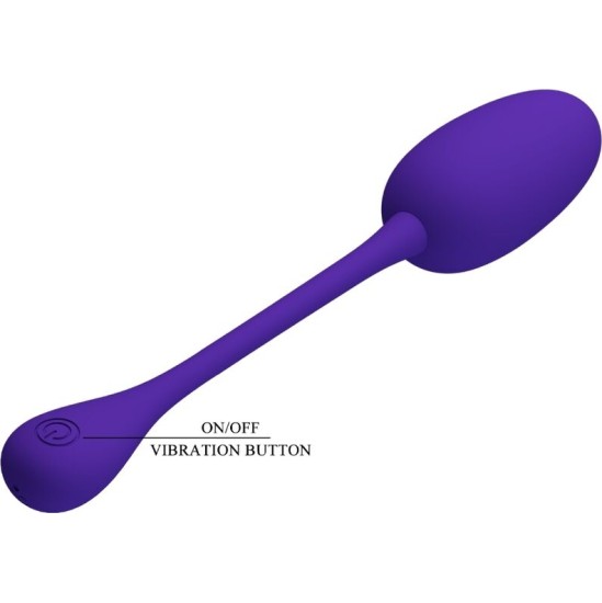 Pretty Love Flirtation PRETTY LOVE - KNUCKER PURPLE RECHARGEABLE VIBRATING EGG