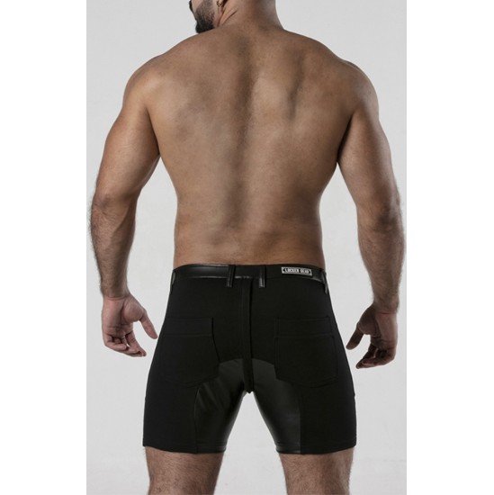 Locker Gear CAL O PERNEIRA 5 POCKET CHAP SHORT PRETO L - 38 M