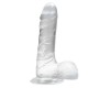 Toyz4Lovers REAL RAPTURE FIRE PASSION DILDO 8'' CLEAR