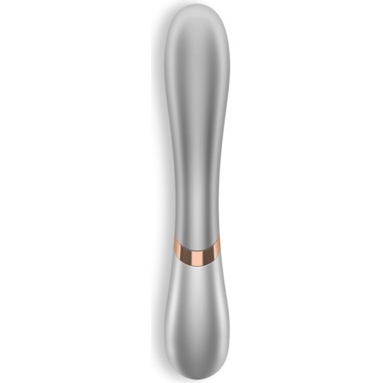 Satisfyer HOT LOVER VIBRATOR AR APP SILVER - ŠAMPANIETI