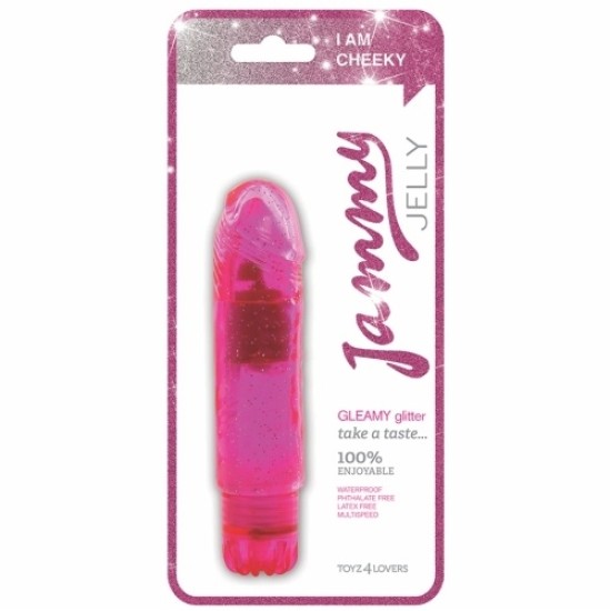 Toyz4Lovers JAMMY JELLY GLEAMY GLITTER VIBRATORS