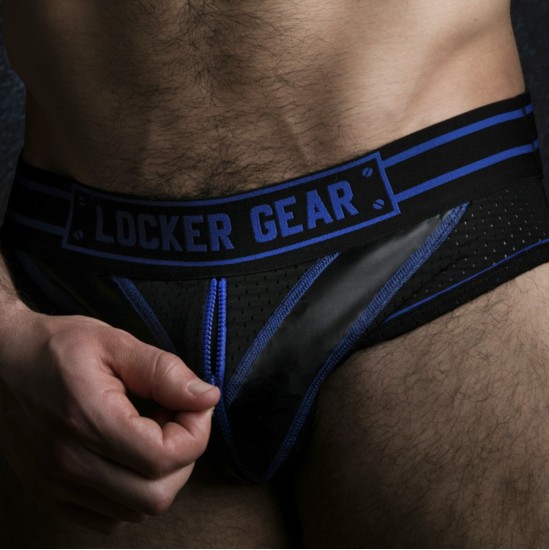 Locker Gear МАССИВНОЕ ГРУБОЕ СИНЕЕ НИЖНЕЕ БЕЛЬЕ - 44 XXL