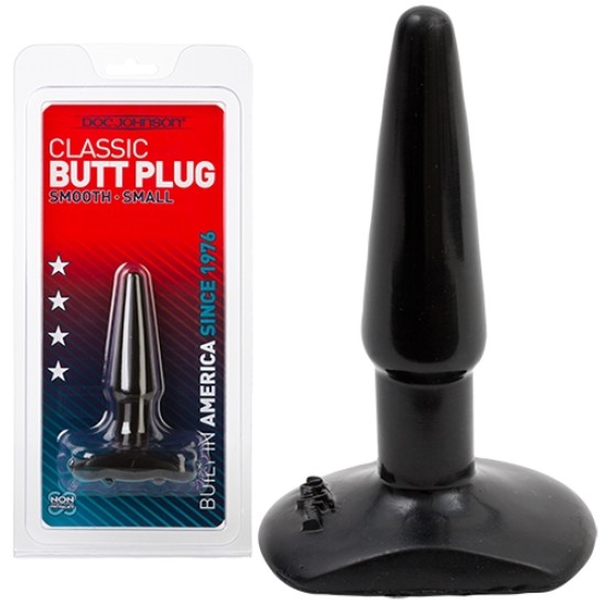 Doc Johnson CLASSIC BUTT PLUG BLACK MAZS