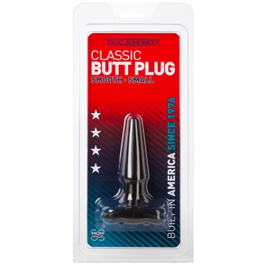 Doc Johnson CLASSIC BUTT PLUG BLACK MAZS