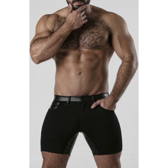 Locker Gear CAL O PERNEIRA 5 POCKET CHAP SHORT PRETO L - 38 M