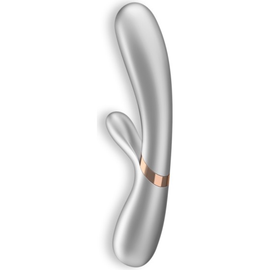 Satisfyer HOT LOVER VIBRATOR AR APP SILVER - ŠAMPANIETI