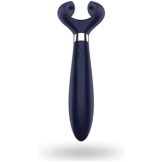 Satisfyer Partner APMIERINĀT BEZGALĪGI JAUTRAS MULTI VIBRATORS 3 BLUE