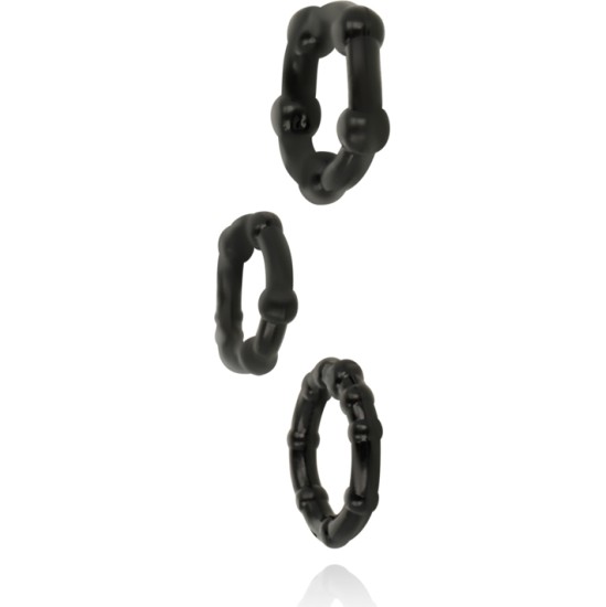 Ohmama SET OF 3 SILICONE RINGS