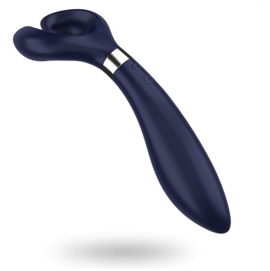 Satisfyer Partner APMIERINĀT BEZGALĪGI JAUTRAS MULTI VIBRATORS 3 BLUE