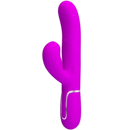 Pretty Love Flirtation PRETTY LOVE — PERLITA MULTIFUNCTION 3 IN 1 G-POTA VIBRATORS VIOLET