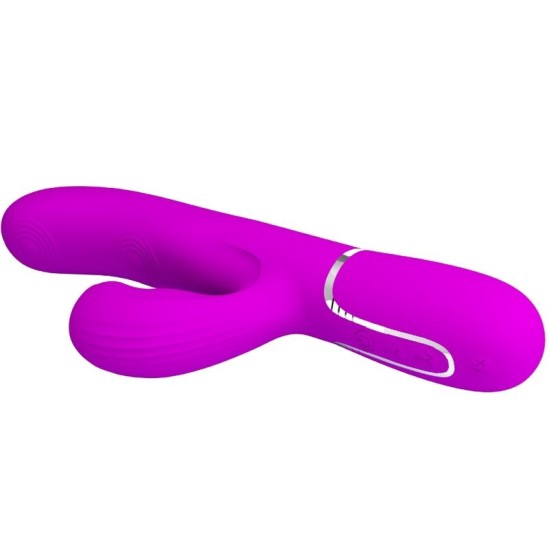 Pretty Love Flirtation PRETTY LOVE - PERLITA MULTIFUNCTION 3 IN 1 G-SPOT VIBRATOR VIOLET