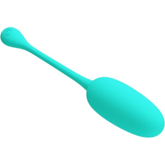 Pretty Love Flirtation PRETTY LOVE - KNUCKER WATER GREEN RECHARGEABLE VIBRATING EGG