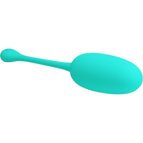 Pretty Love Flirtation PRETTY LOVE - KNUCKER WATER GREEN RECHARGEABLE VIBRATING EGG